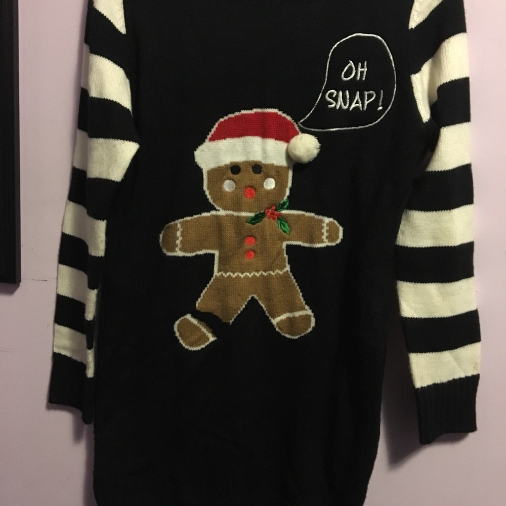 Ugly Christmas sweater and headband